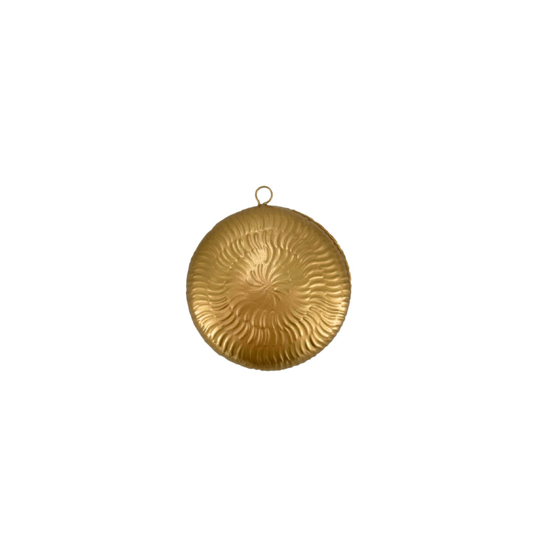 Gold Tin Ornament