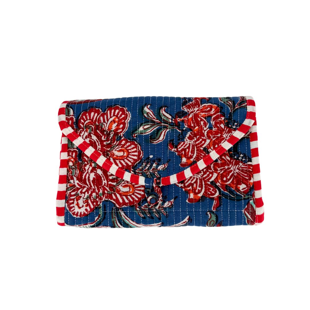 Via Coquina Quilted Travel Jewelry Roll - Thumbnail 3