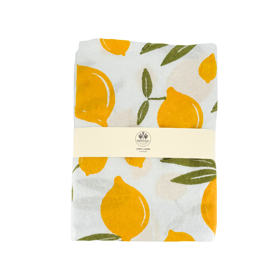 Stamperia Bertozzi Linen Tablecloth - Thumbnail 5