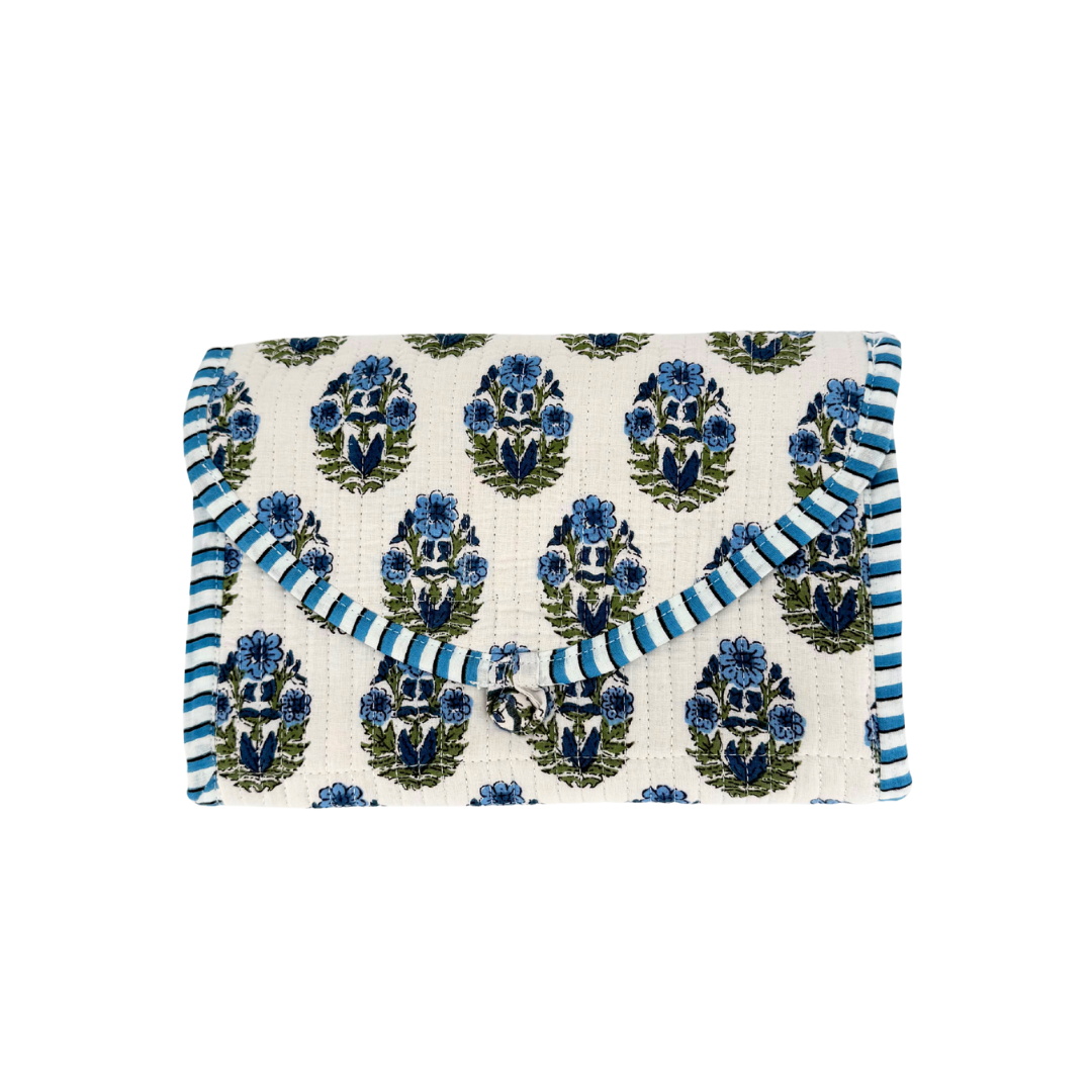 Via Coquina Quilted Travel Jewelry Roll - Thumbnail 4