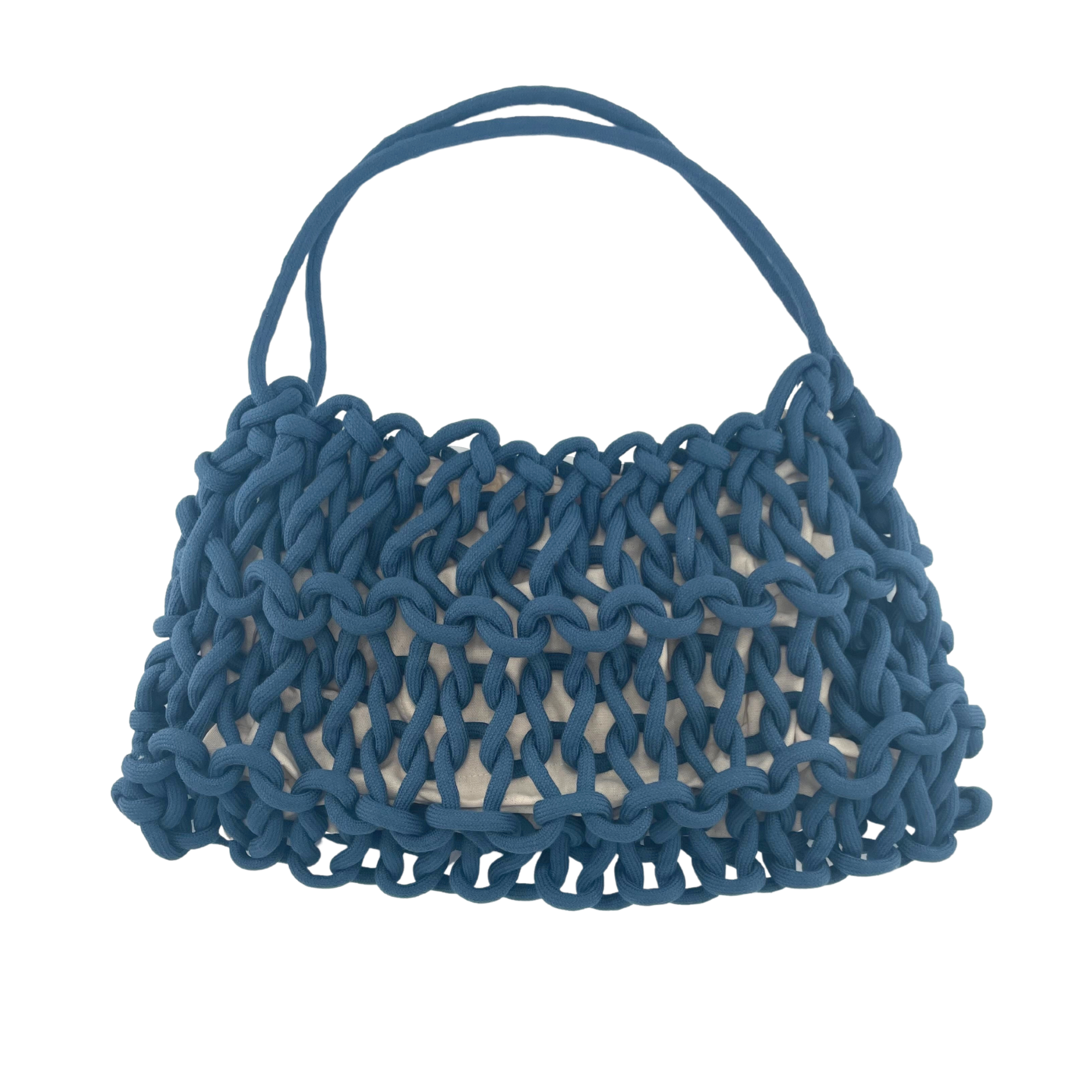 Alienina Nadia Handbag in Blue Rope
