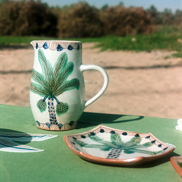 Royal Palm Hexagon Dessert Plate - Thumbnail 2