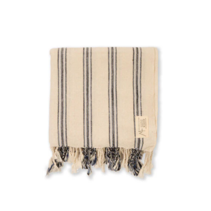 Mizar & Alcor Sapphire Linen Towel