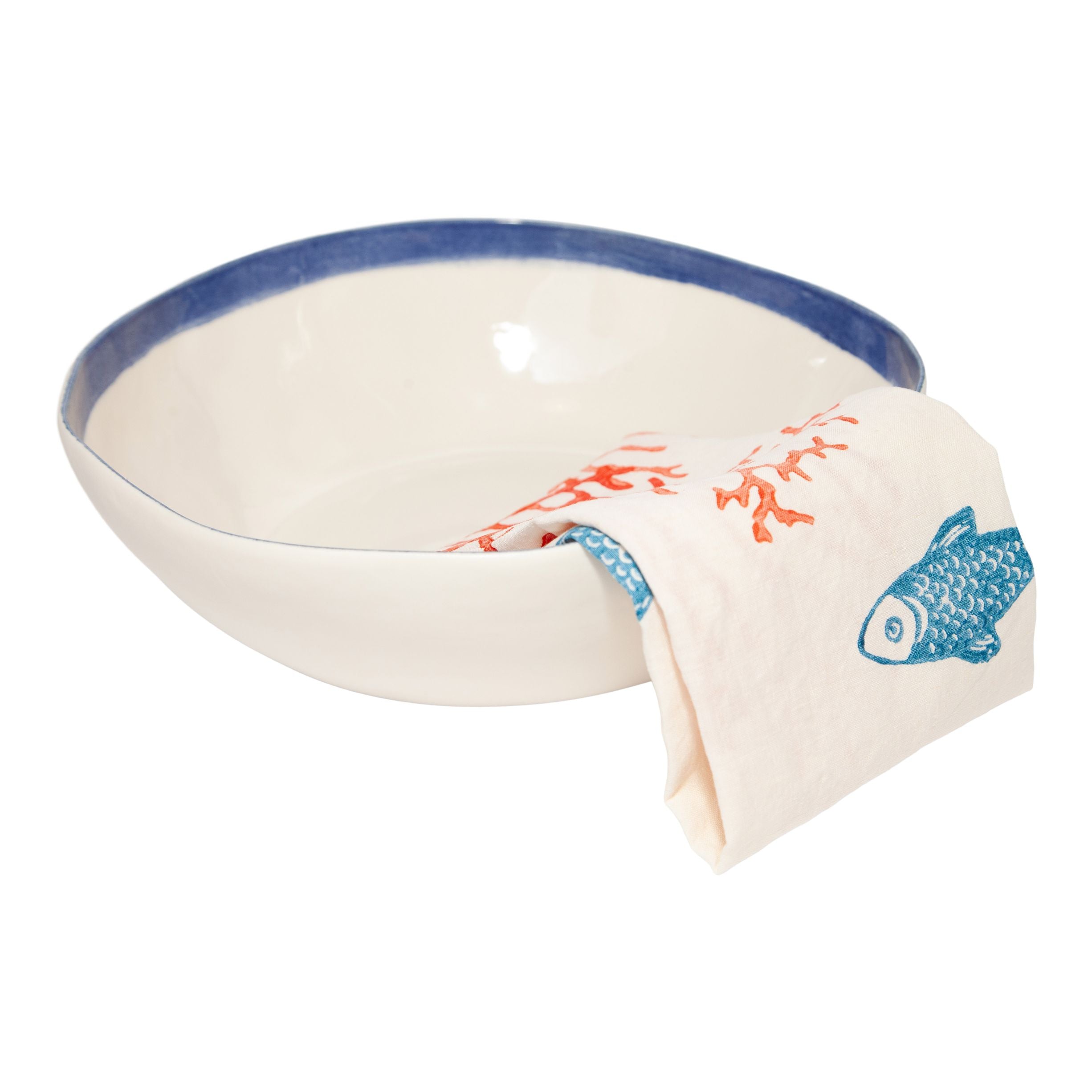 Stamperia Bertozzi Bordo Serving Bowl - Thumbnail 2