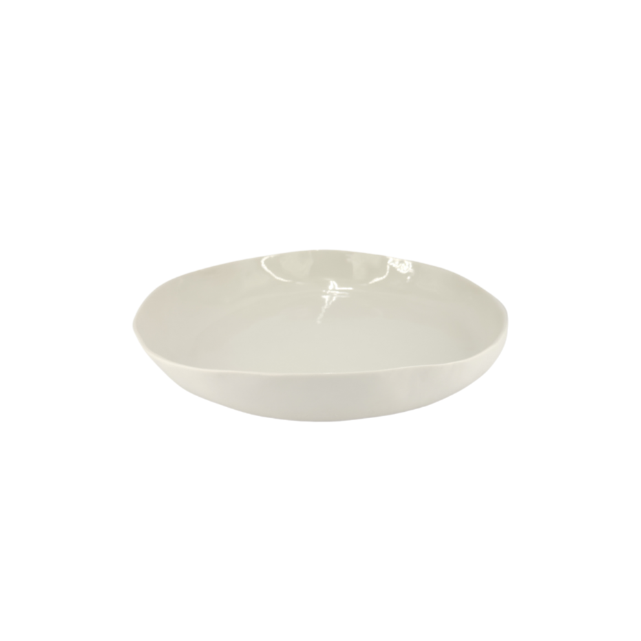 Via Coquina x Stamperia Bertozzi Bianca Serving Bowl