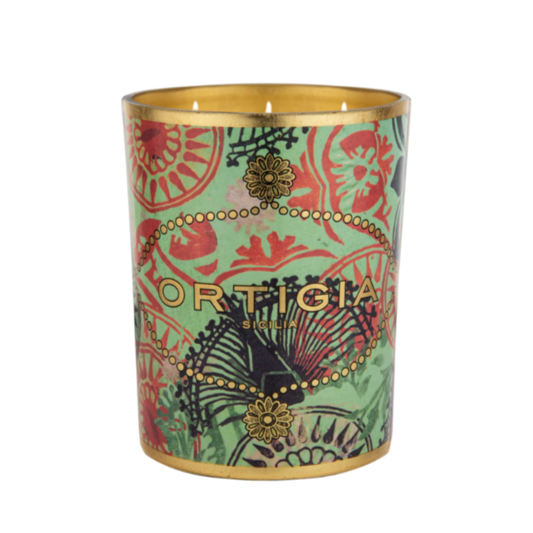 Ortigia Sicilia Fico d'India Decorated Candle Large - Thumbnail 3