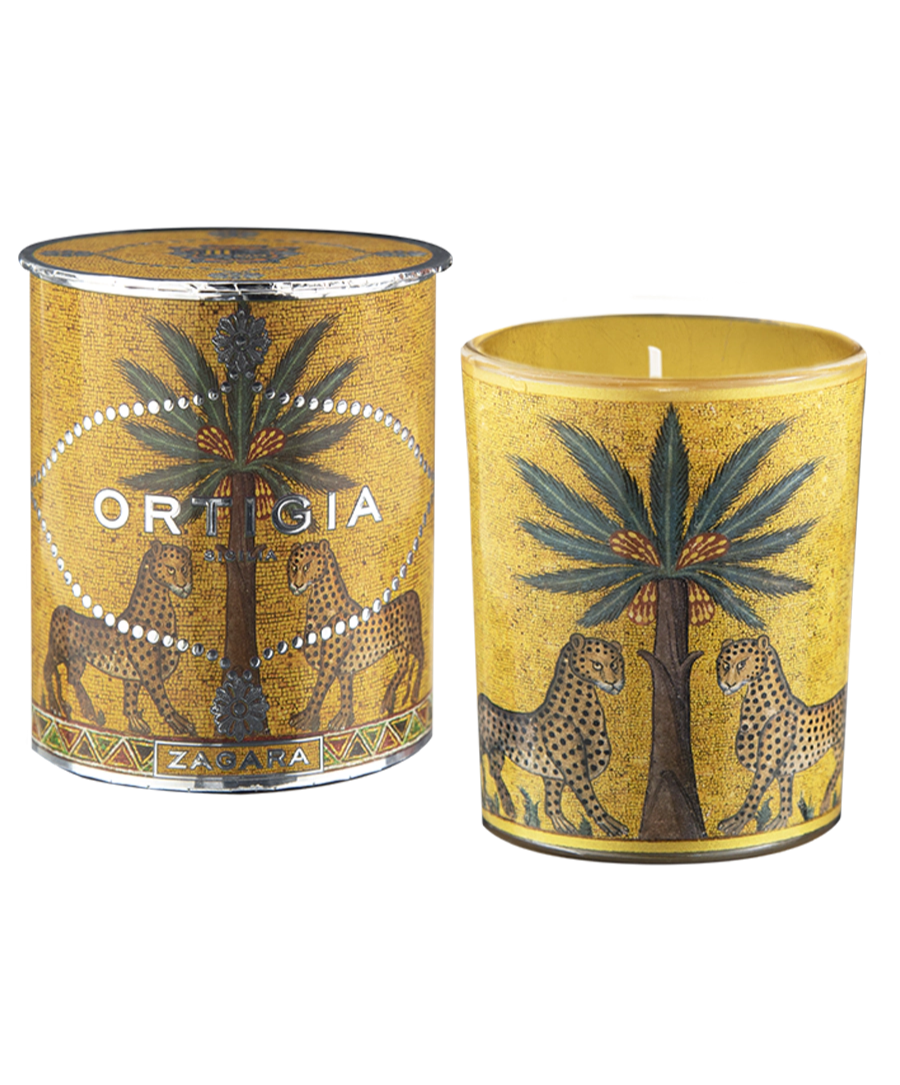 Ortigia Sicilia Zagara Decorated Candle - Thumbnail 3