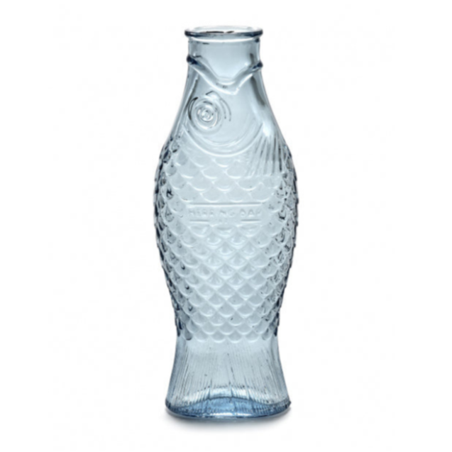 Fish & Fish Blue Carafe by Paola Navone