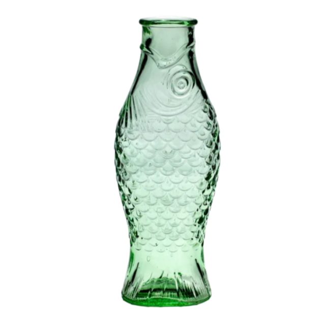 Fish & Fish Green Carafe