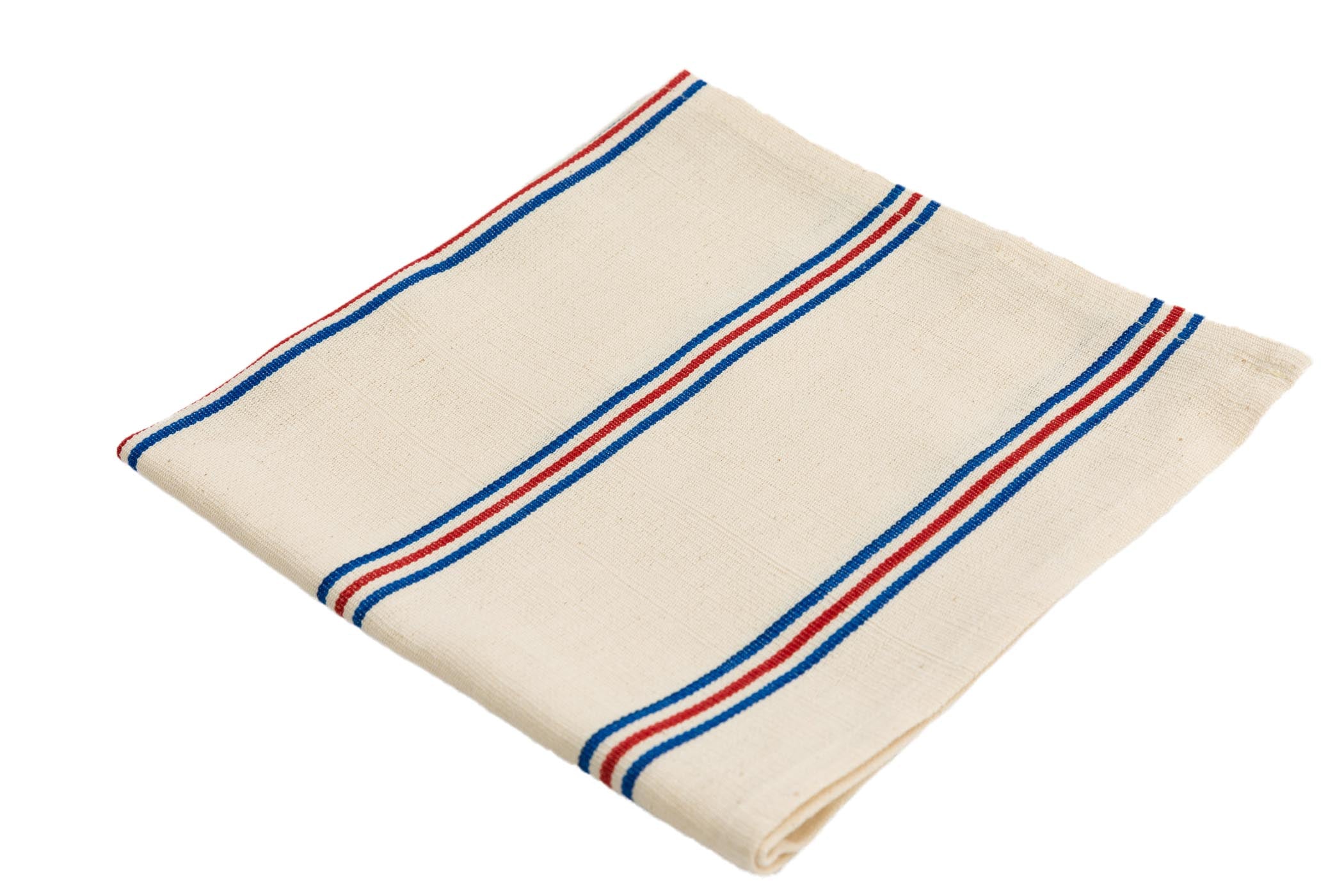 Tensira Navy and Green Stripe Kitchen Towel