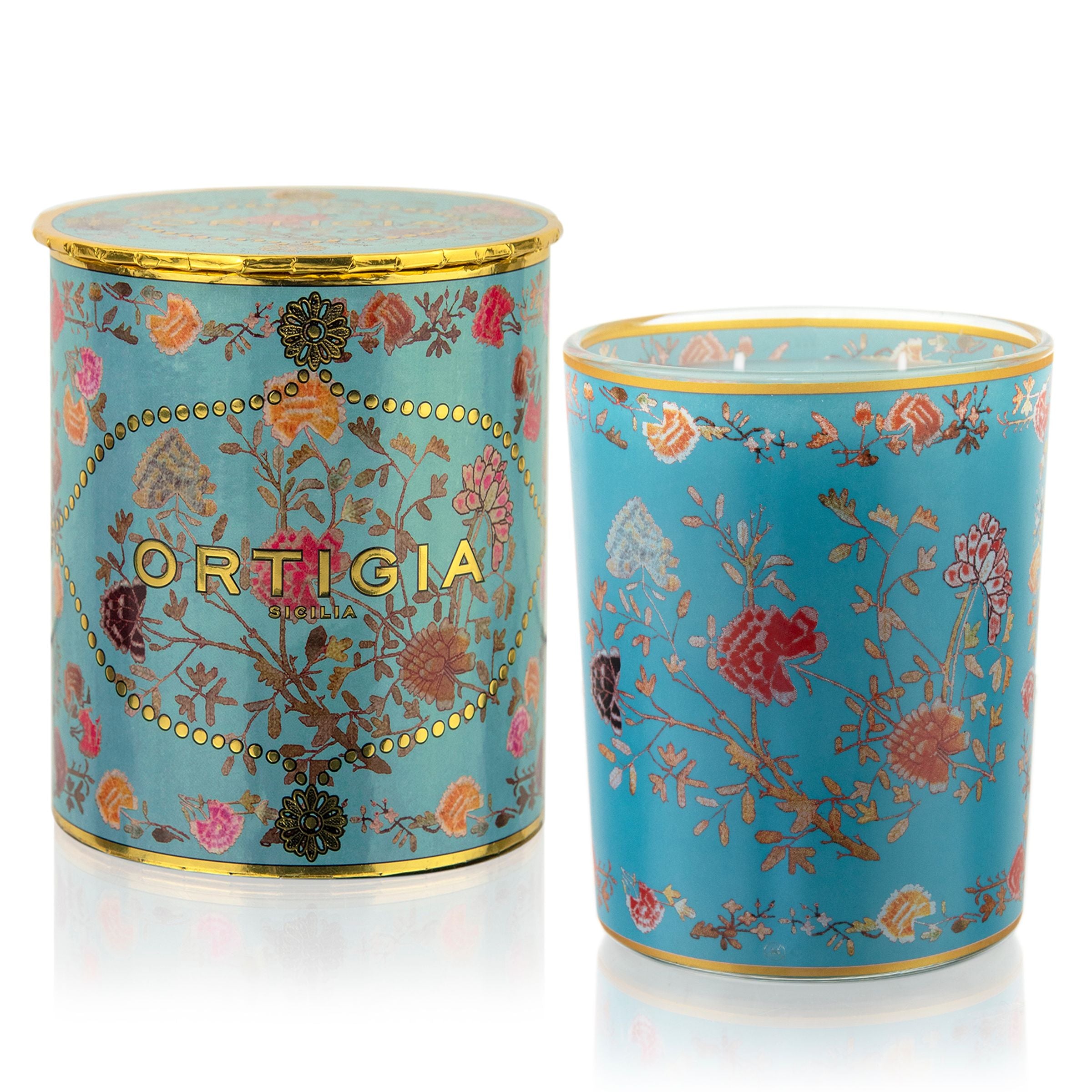 Ortigia Sicilia Florio Decorated Candle