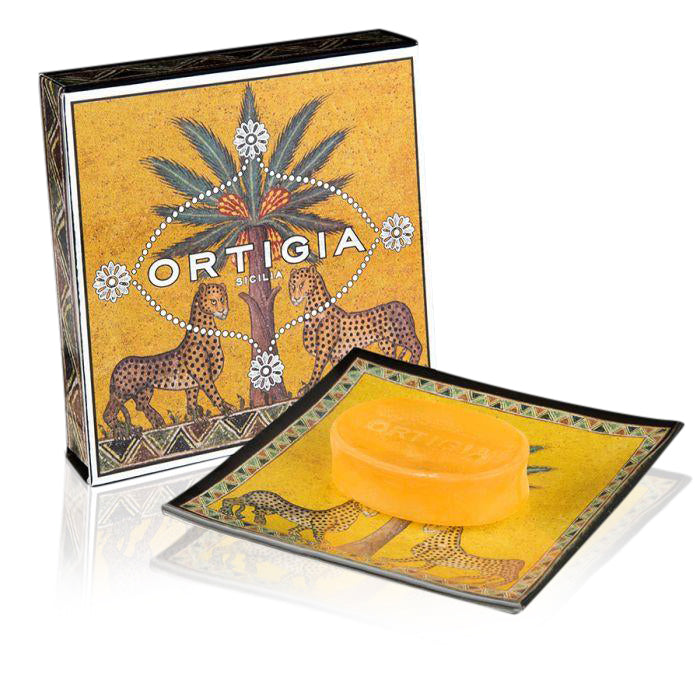 Ortigia Sicilia Zagara Glass Dish & Soap
